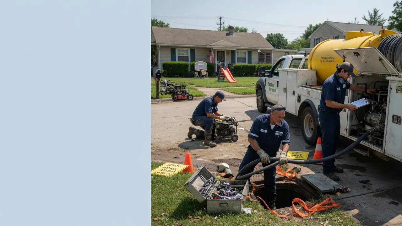 Septic Tank Pumping in Pleasant Plains, IL near me